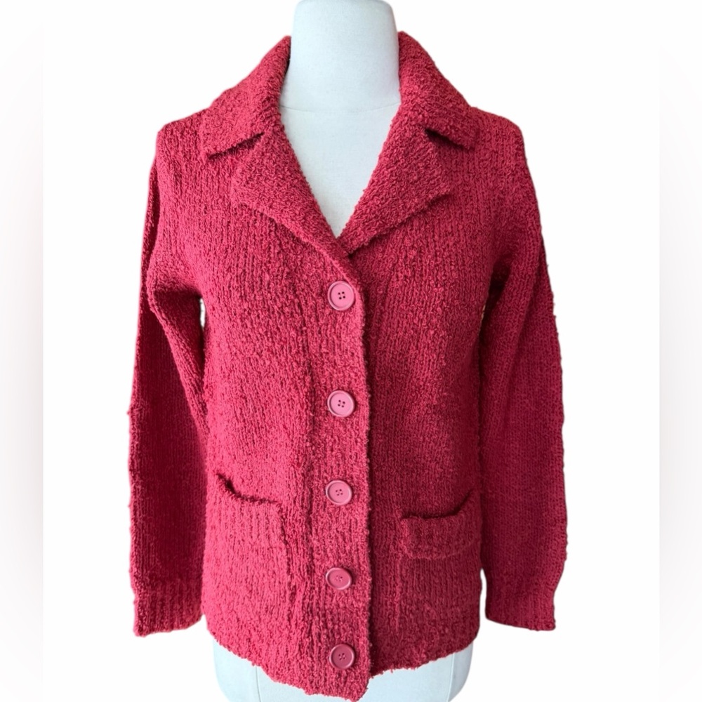 1970s Exclusive Imports 100% Virgin Acrylic Cardigan